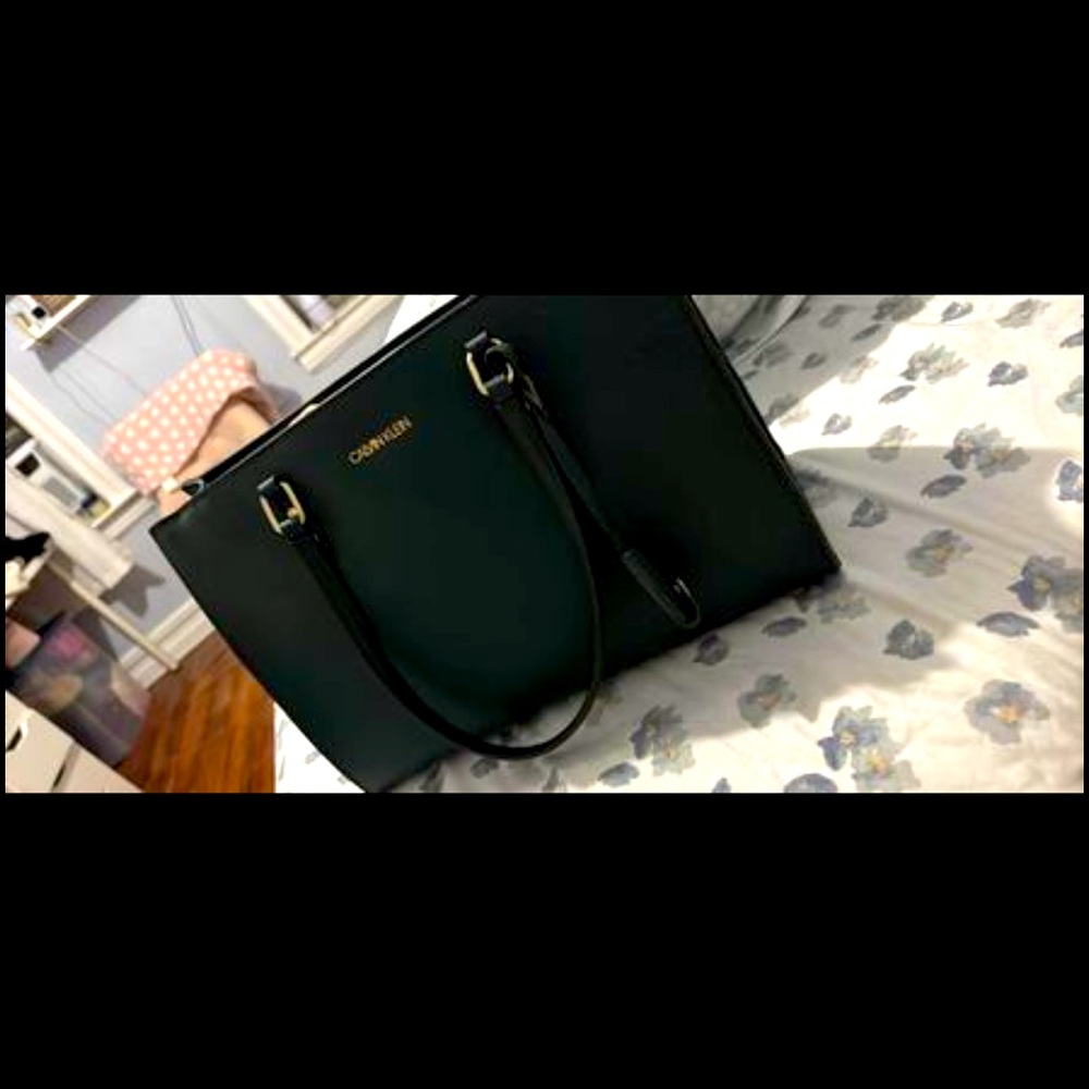 Calvin Klein Emerald Green Purse